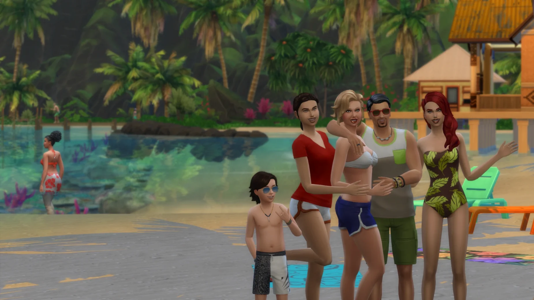 Friends playing The Sims 4 together with the S4MP mod